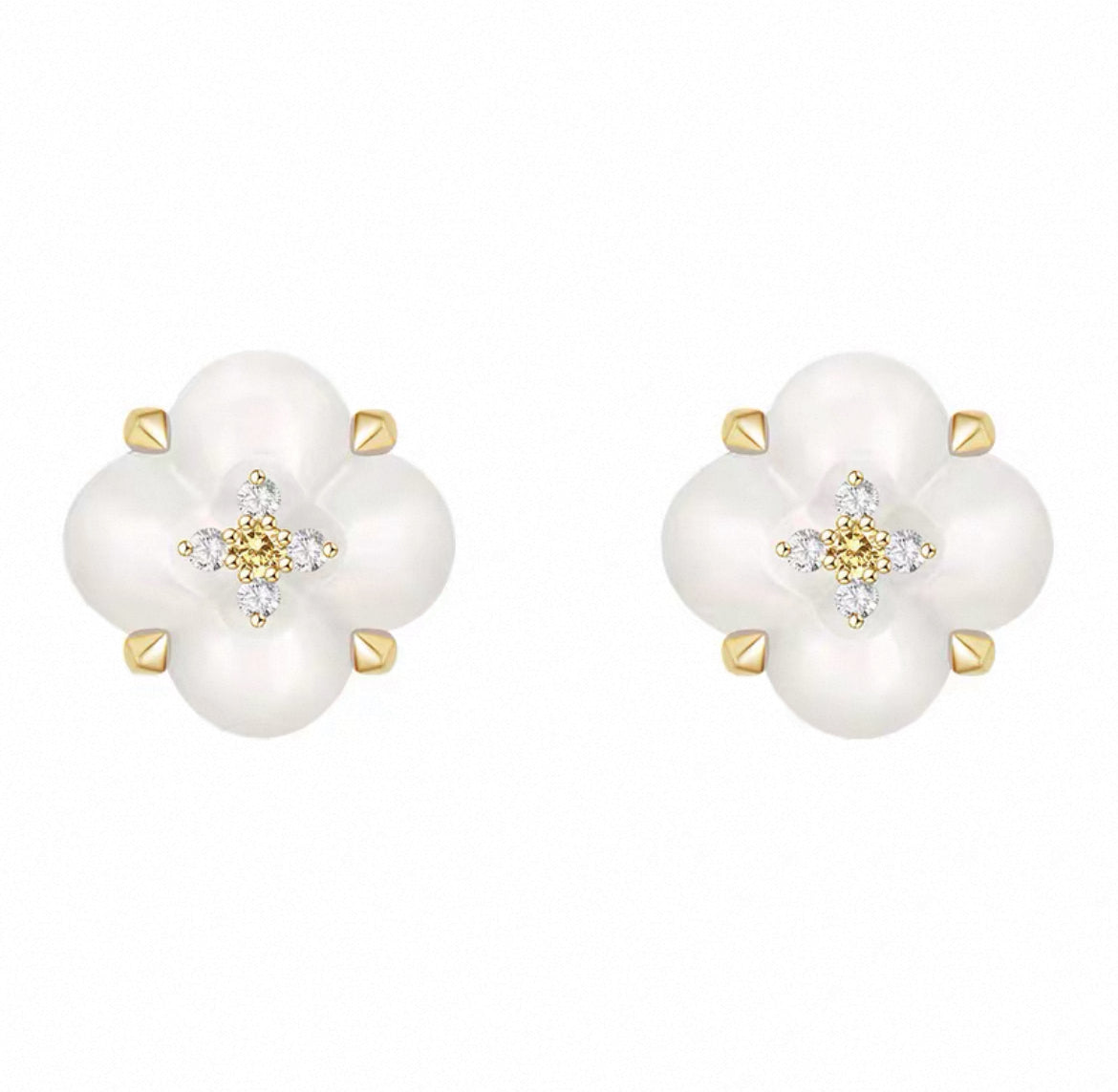 Blossom of Grace Stud Earrings