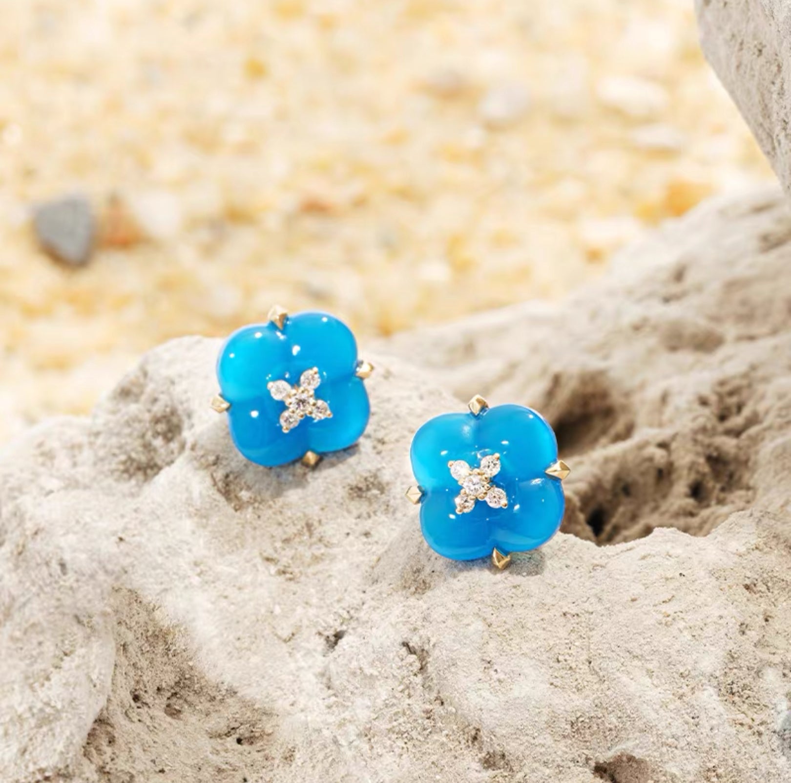 Blossom of Grace Stud Earrings