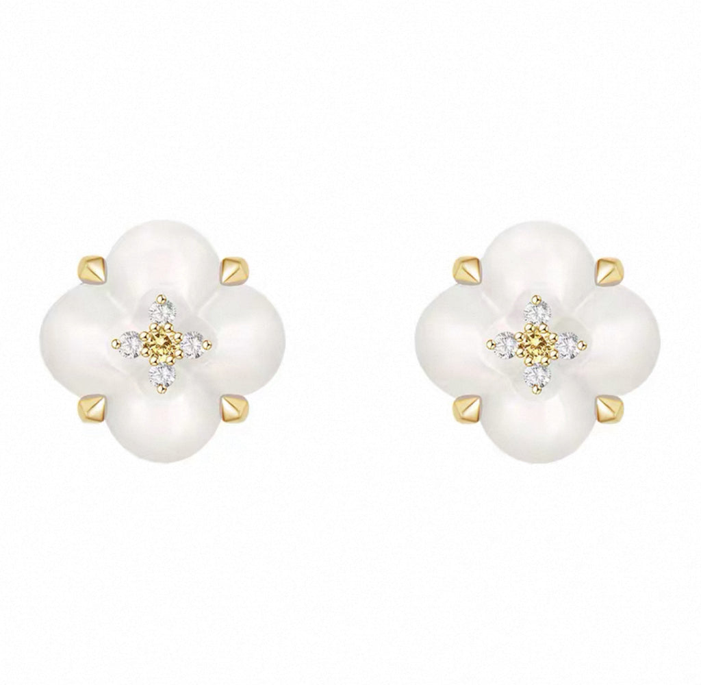 Blossom of Grace Stud Earrings