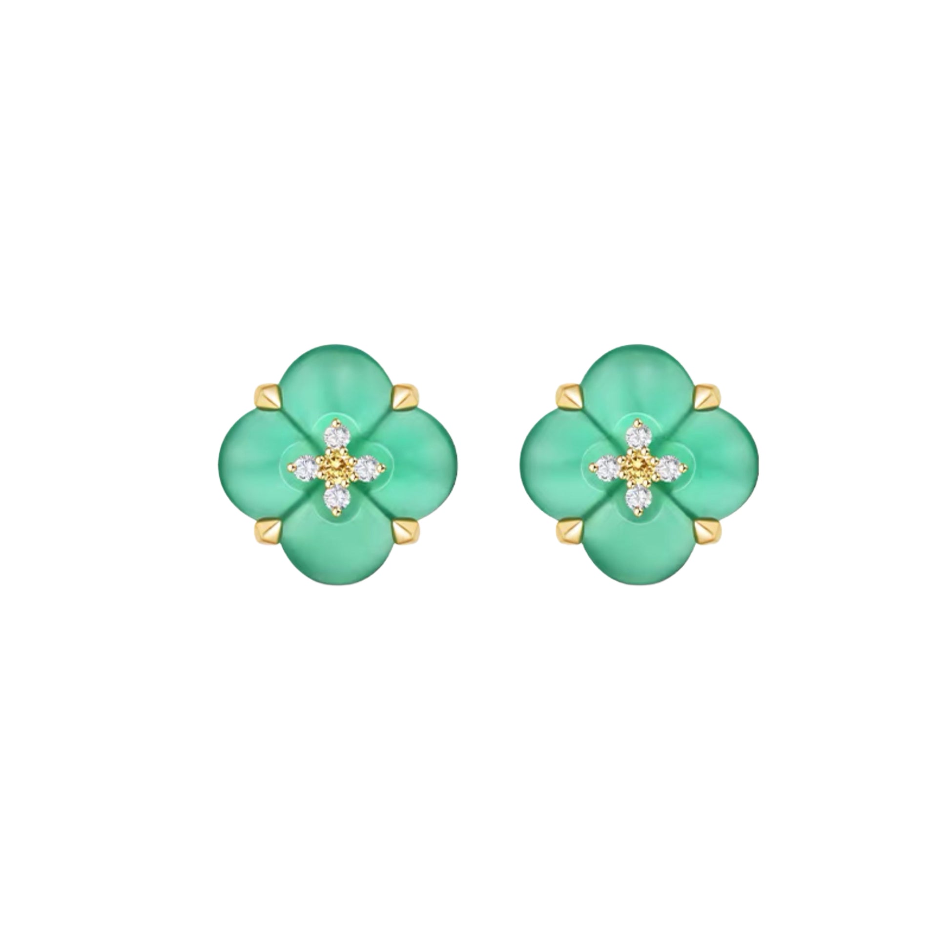 Blossom of Grace Stud Earrings