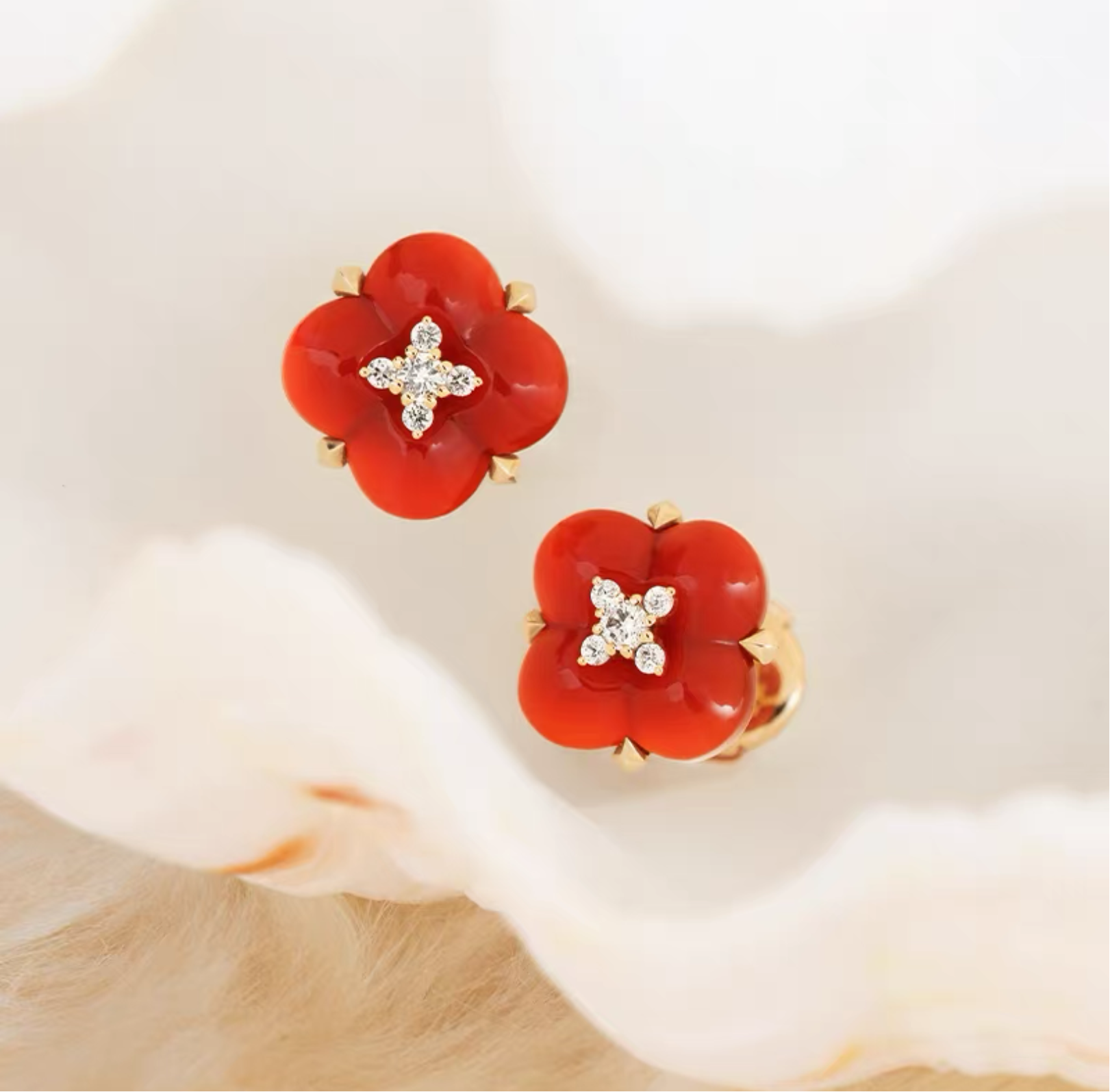 Blossom of Grace Stud Earrings