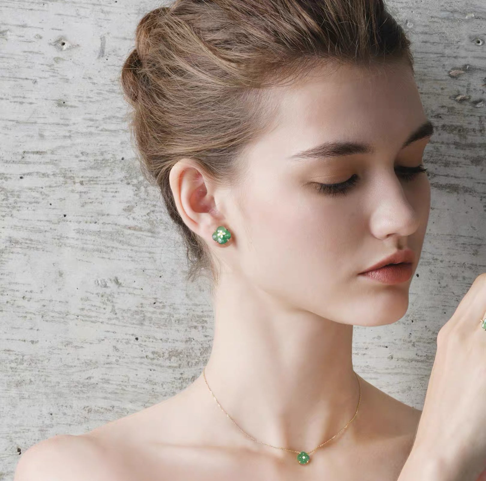 Blossom of Grace Stud Earrings